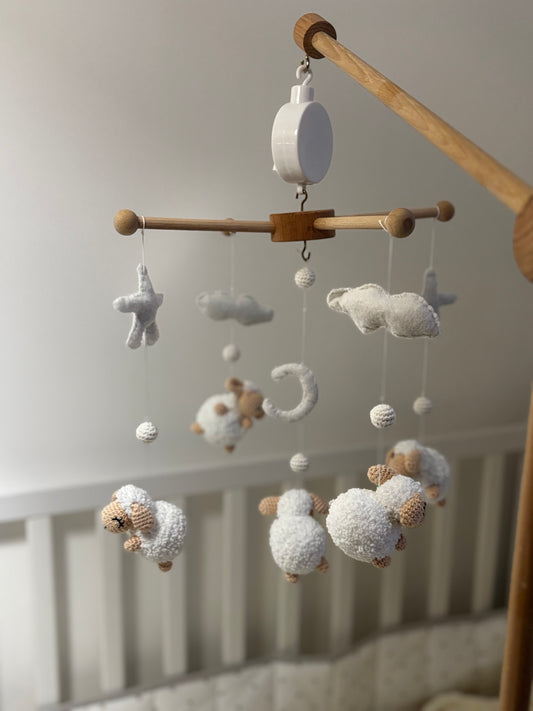 Mobiles Mouton & sa boîte à musique 🐑